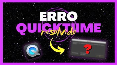 Erro Quicktime After Effects Resolvido Youtube