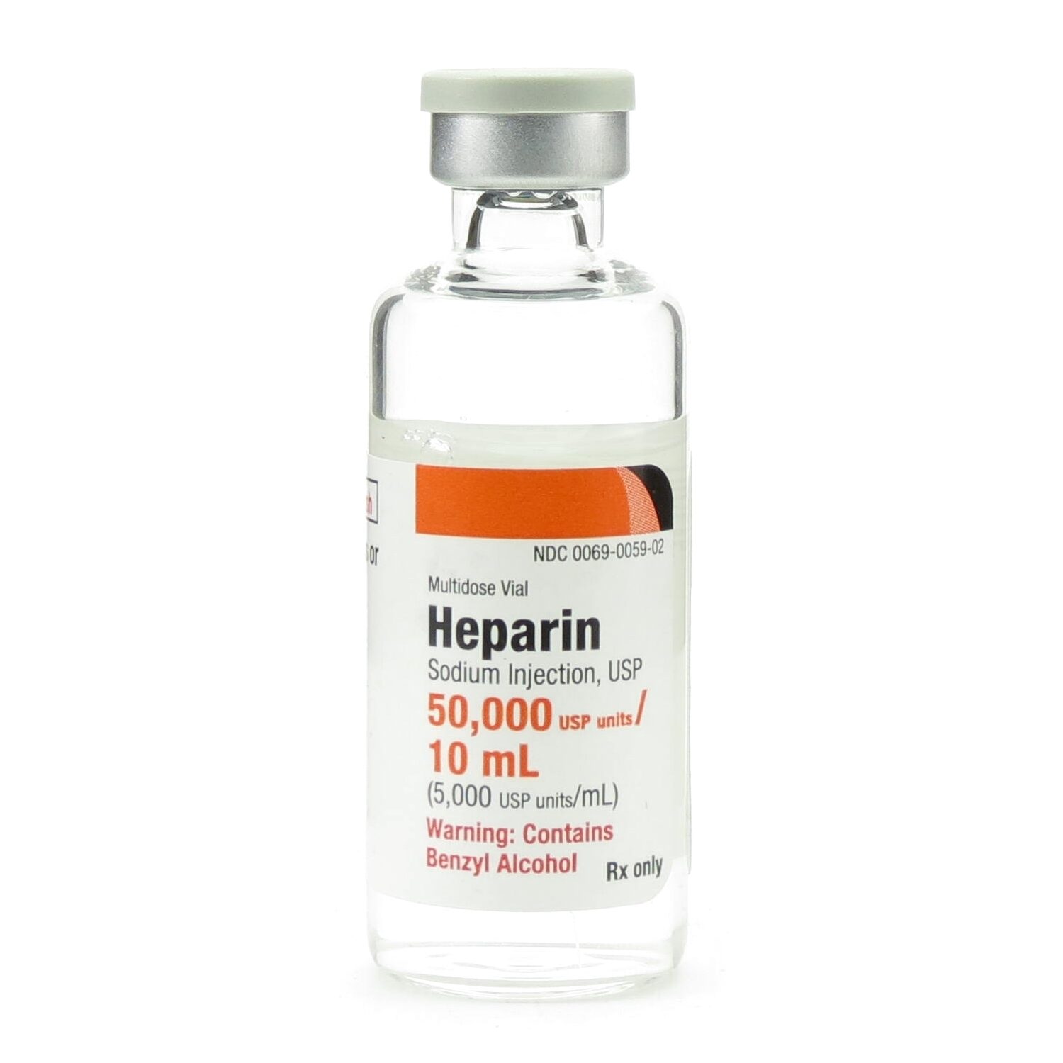 Heparin Sodium 1 000U Ml 30Ml Mdv Mcguff Medical Products