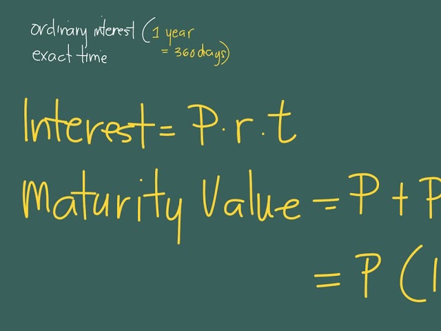 Maturity Value Formula Saskiaparisa
